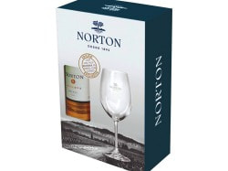 Kit Vinho Norton Reserva Malbec +Taça Cristal  750Ml