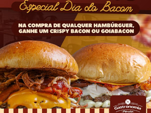 Segunda Em Dobro Especial Dia do Bacon