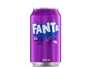 Refrigerante Fanta Uva 350Ml