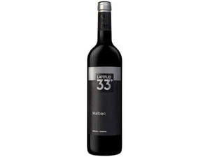 Vinho Latitud 33  Argentino 750Ml Malbec