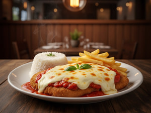 Executivo File de Carne A Parmegiana
