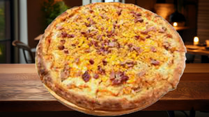 Pizza Frango com Bacon