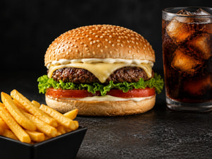 Saladburger Combo