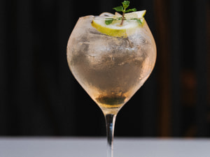 Ginger Spritz sem Alcool