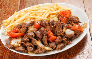 Isca de File com Fritas
