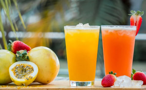 Suco de Maracuja e Morango 400Ml