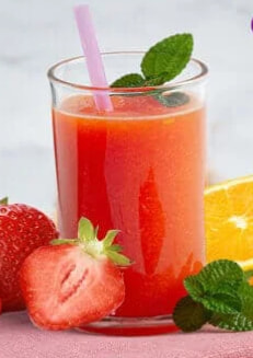 Suco de Laranja com Morango 400Ml