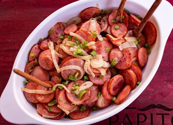 Sausage with Onions